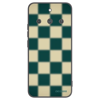Picasee crna silikonska maskica za Realme 11 Pro+ - Shadow Chess