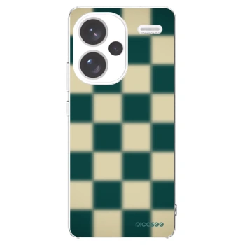 Picasee silikonska prozirna maskica za Xiaomi Redmi Note 13 Pro+ 5G - Shadow Chess
