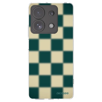 Picasee silikonska prozirna maskica za Xiaomi Redmi Note 13 Pro 4G - Shadow Chess