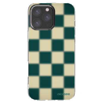 Picasee silikonska prozirna maskica za Apple iPhone 16 Pro Max - Shadow Chess