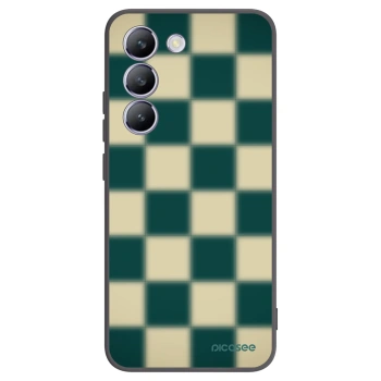 Picasee crna silikonska maskica za Vivo V40 SE 5G - Shadow Chess