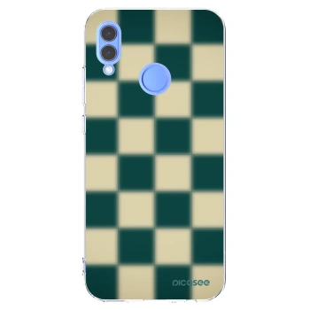 Picasee silikonska prozirna maskica za Huawei P Smart 2019 - Shadow Chess