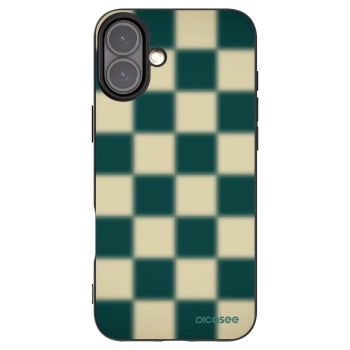 Picasee crna silikonska maskica za Apple iPhone 16 Plus - Shadow Chess