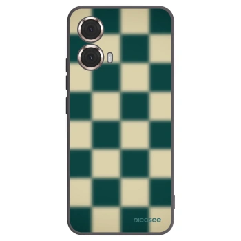 Picasee crna silikonska maskica za Motorola Moto G85 - Shadow Chess