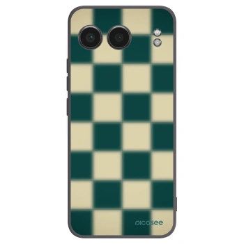 Picasee crna silikonska maskica za OnePlus Nord 4 - Shadow Chess