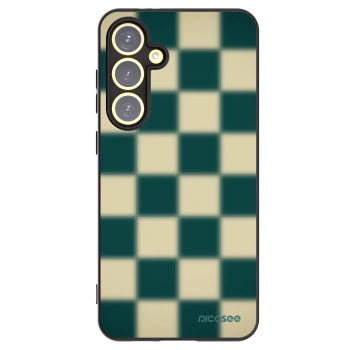 Picasee crna silikonska maskica za Samsung Galaxy S24 FE S721B - Shadow Chess