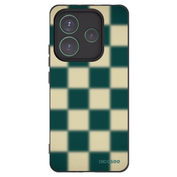 Picasee crna silikonska maskica za Xiaomi Redmi Note 14 5G - Shadow Chess