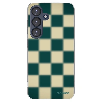 Picasee silikonska prozirna maskica za Samsung Galaxy S25 5G - Shadow Chess