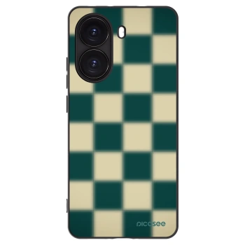 Picasee crna silikonska maskica za Xiaomi Poco X7 Pro 5G - Shadow Chess