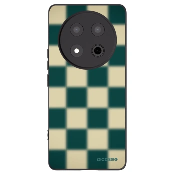 Picasee crna silikonska maskica za Honor Magic7 Lite 5G - Shadow Chess