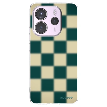 Picasee silikonska prozirna maskica za Xiaomi Redmi Note 14 4G - Shadow Chess