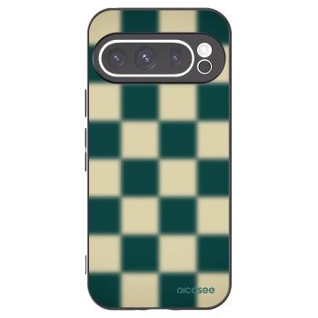 Picasee crna silikonska maskica za Google Pixel 9 Pro - Shadow Chess