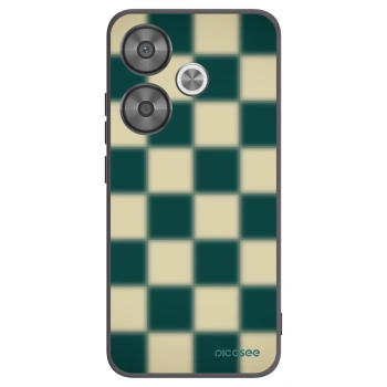 Picasee crna silikonska maskica za Xiaomi Poco F6 - Shadow Chess