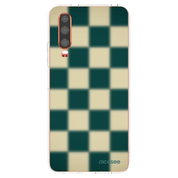 Picasee silikonska prozirna maskica za Huawei P30 - Shadow Chess