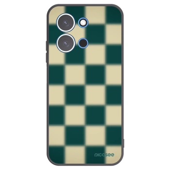 Picasee crna silikonska maskica za Xiaomi Redmi 15C 4G - Shadow Chess
