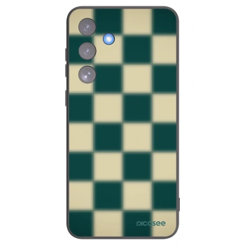 Picasee crna silikonska maskica za Samsung Galaxy S25 FE 5G - Shadow Chess