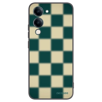 Picasee crna silikonska maskica za Vivo Y29s 5G - Shadow Chess