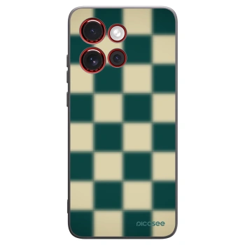 Picasee crna silikonska maskica za Motorola Edge 60 Neo 5G - Shadow Chess