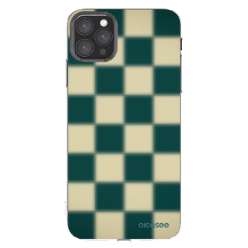 Picasee silikonska prozirna maskica za Apple iPhone 11 Pro Max - Shadow Chess