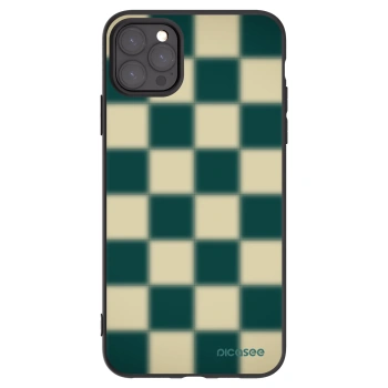 Picasee crna silikonska maskica za Apple iPhone 11 Pro Max - Shadow Chess