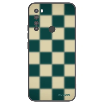Picasee crna silikonska maskica za Xiaomi Redmi Note 8 - Shadow Chess