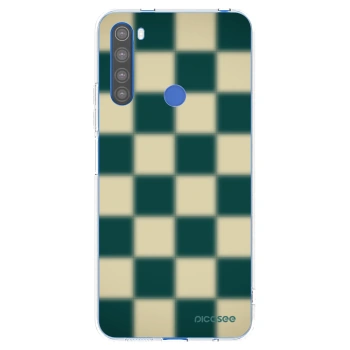 Picasee silikonska prozirna maskica za Xiaomi Redmi Note 8T - Shadow Chess
