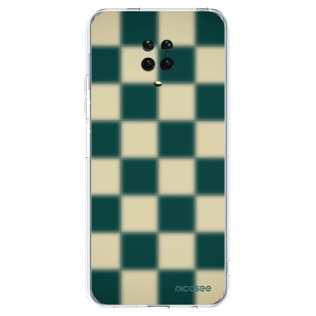 Picasee silikonska prozirna maskica za Xiaomi Redmi Note 9 Pro - Shadow Chess