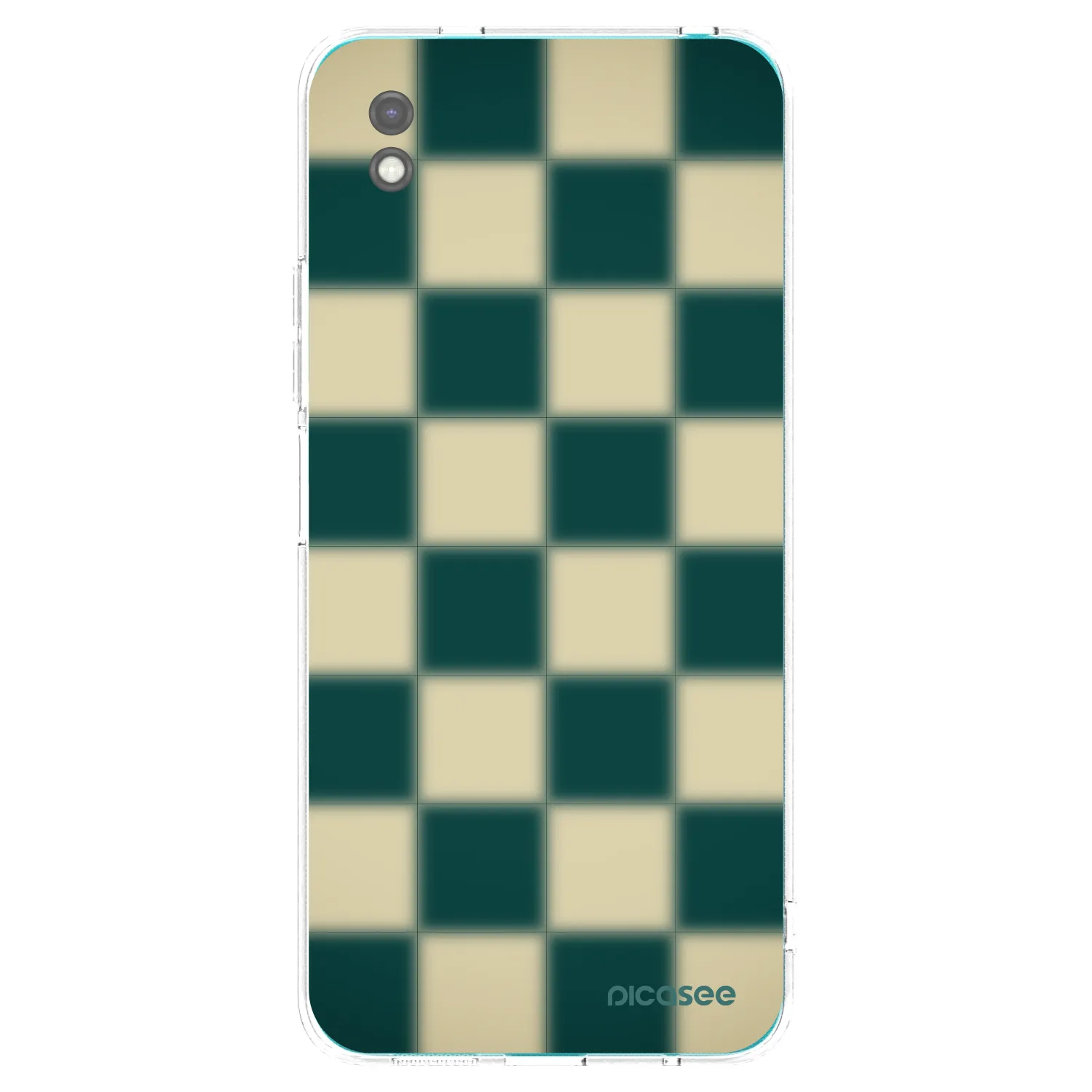 Picasee crna silikonska maskica za Xiaomi Redmi 9A - Shadow Chess
