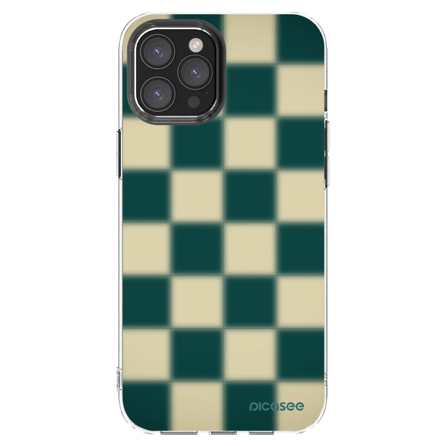Picasee silikonska prozirna maskica za Apple iPhone 12 Pro Max - Shadow Chess