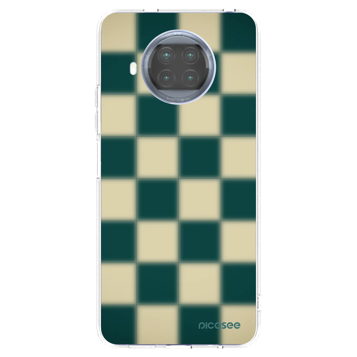 Picasee silikonska prozirna maskica za Xiaomi Mi 10T Lite - Shadow Chess