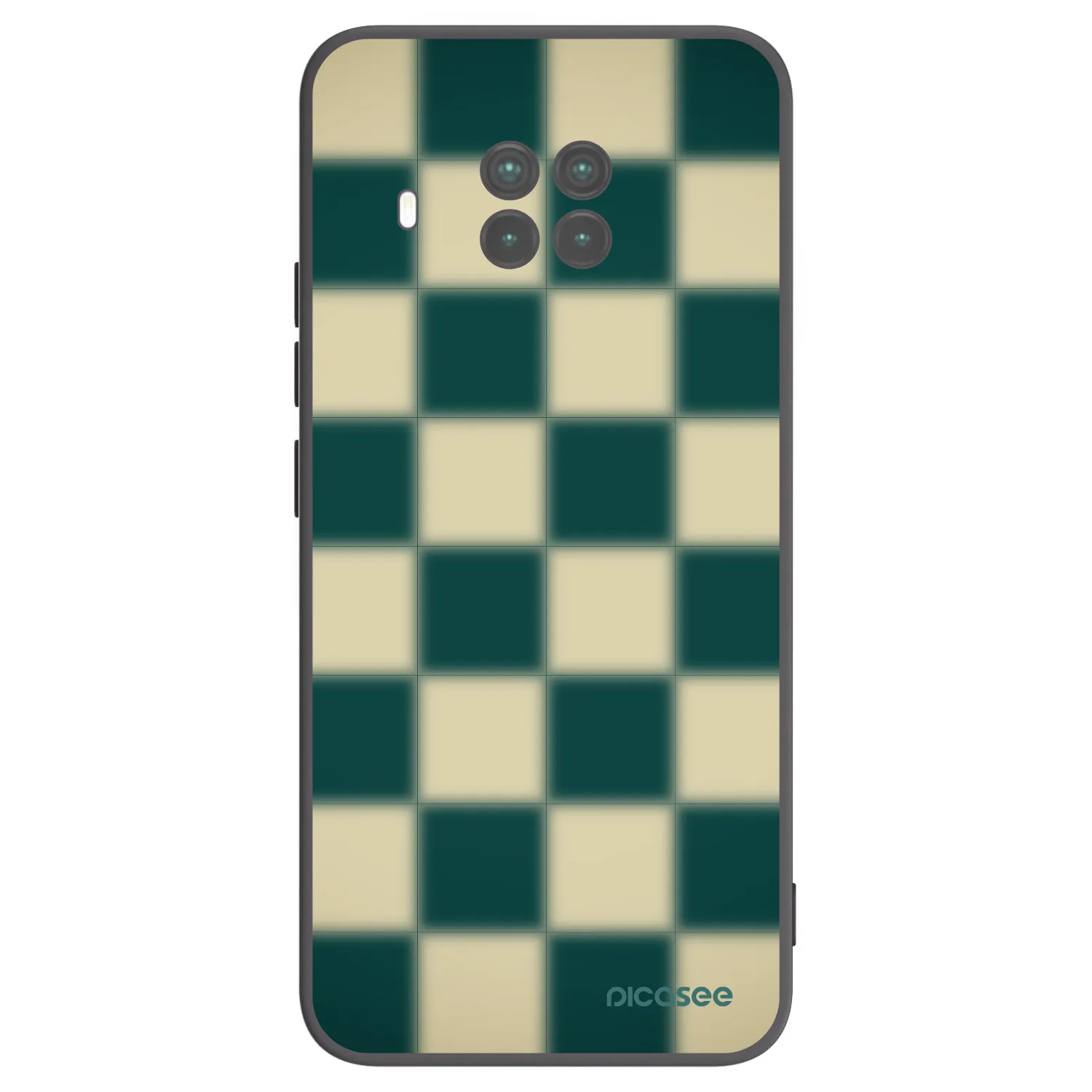 Picasee crna silikonska maskica za Xiaomi Mi 10T Lite - Shadow Chess