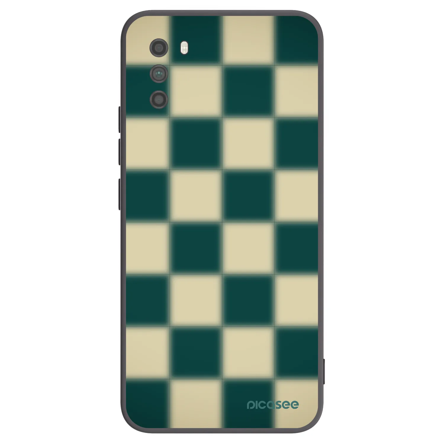 Picasee crna silikonska maskica za Xiaomi Poco M3 - Shadow Chess