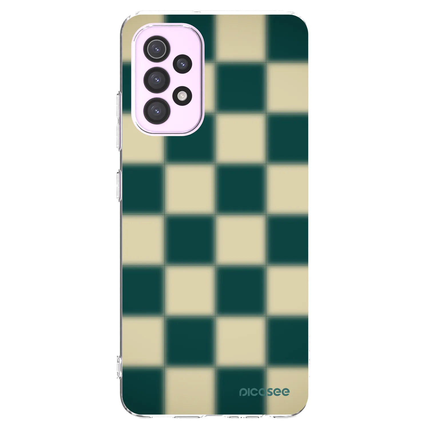 Picasee silikonska prozirna maskica za Samsung Galaxy A32 5G A326B - Shadow Chess