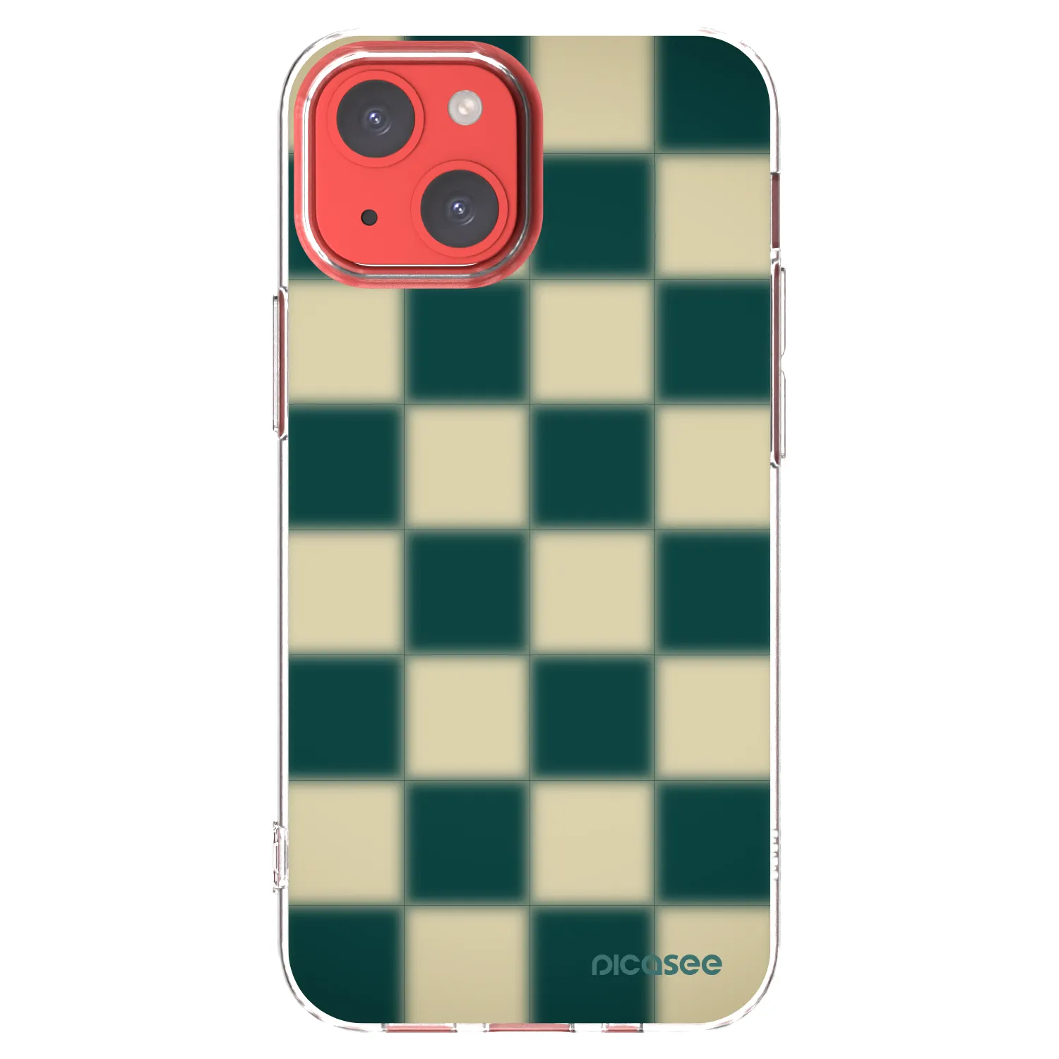 Picasee silikonska prozirna maskica za Apple iPhone 13 mini - Shadow Chess