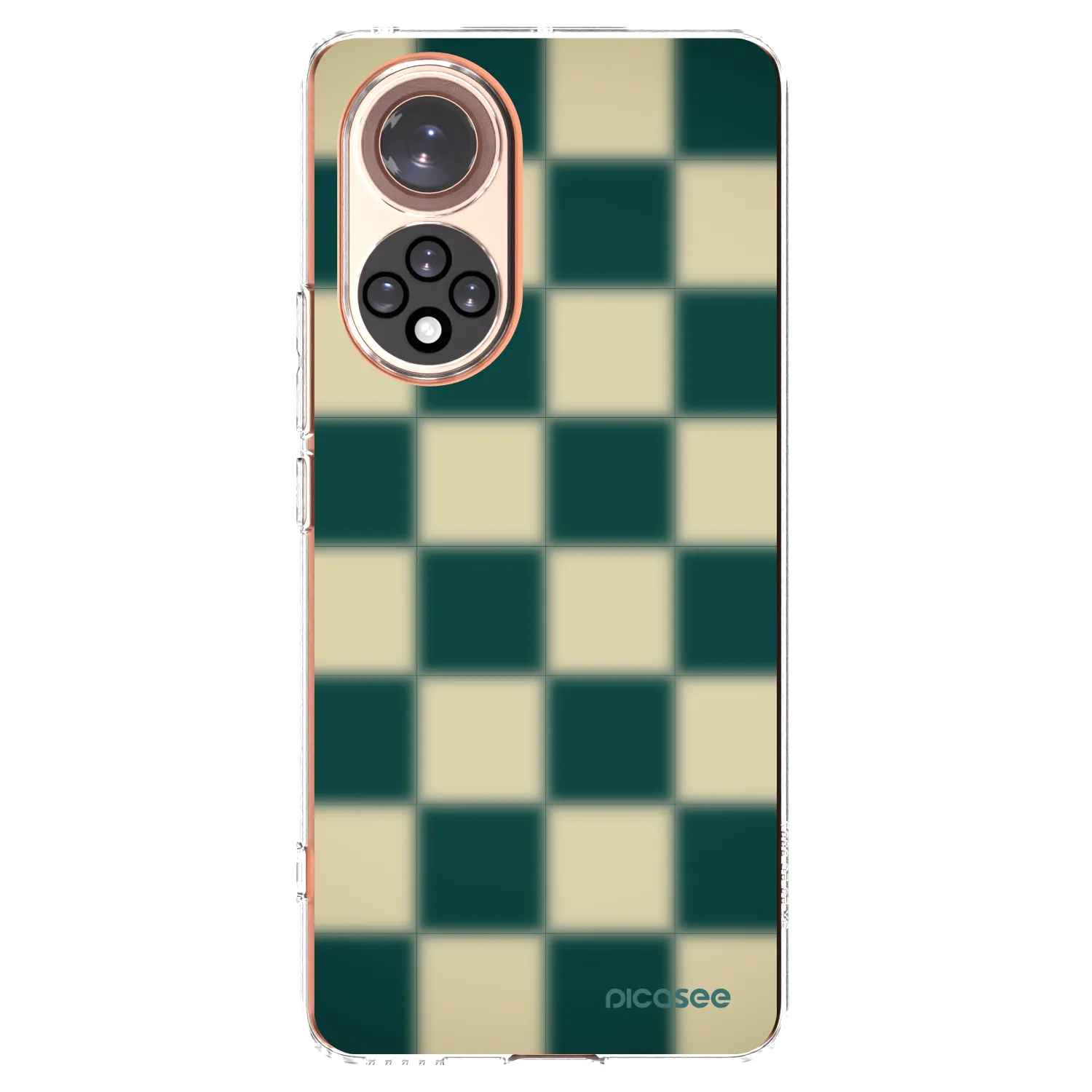 Picasee silikonska prozirna maskica za Huawei Nova 9 - Shadow Chess