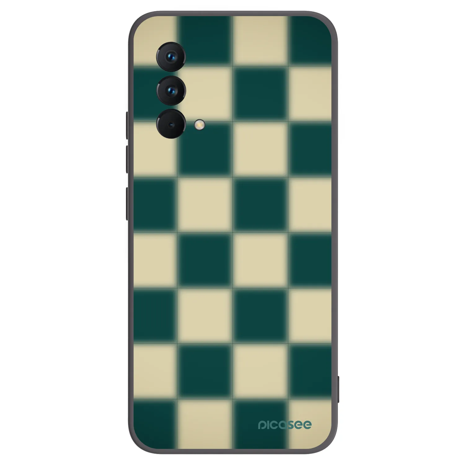 Picasee crna silikonska maskica za Realme GT Master Edition 5G - Shadow Chess