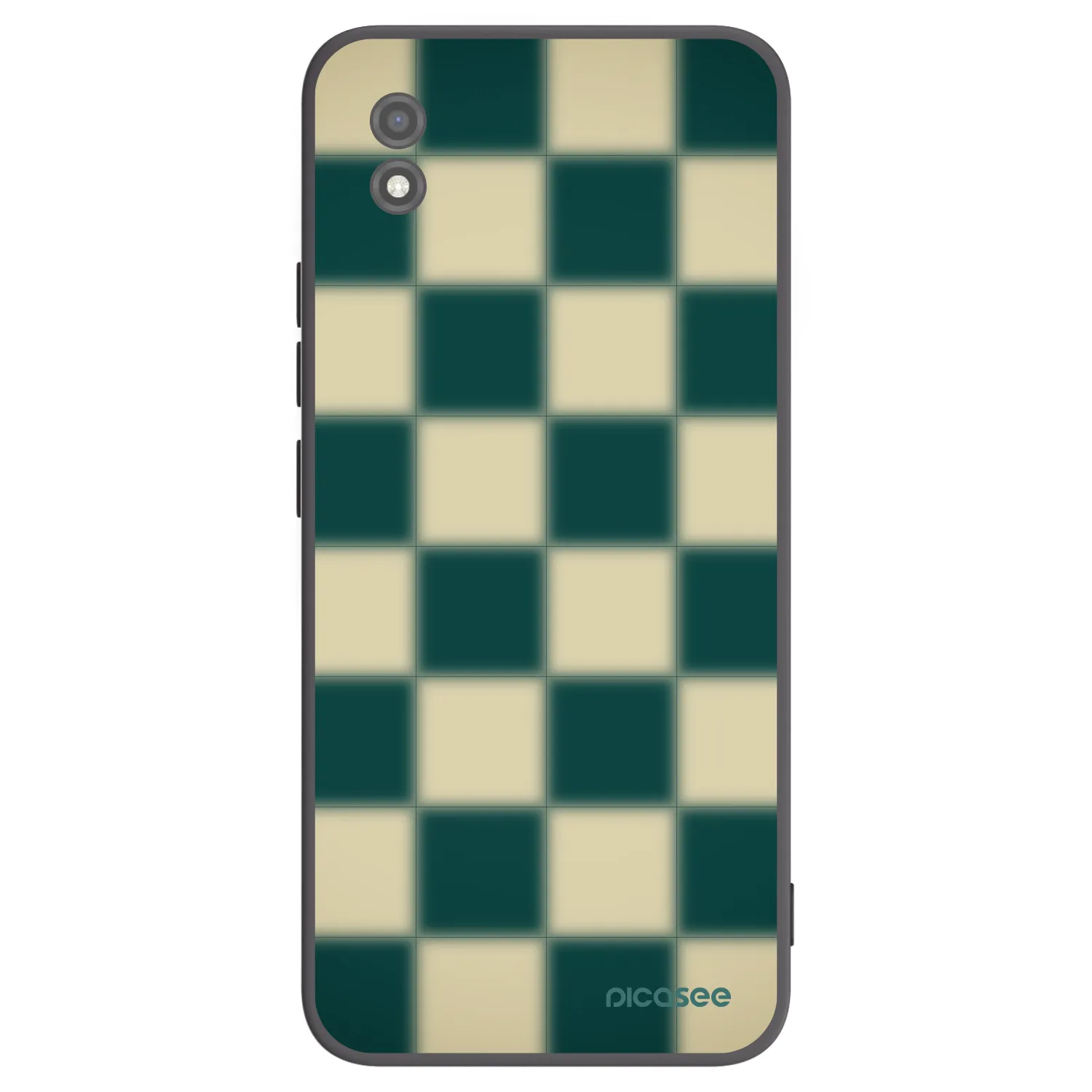 Picasee crna silikonska maskica za Realme C11 (2021) - Shadow Chess
