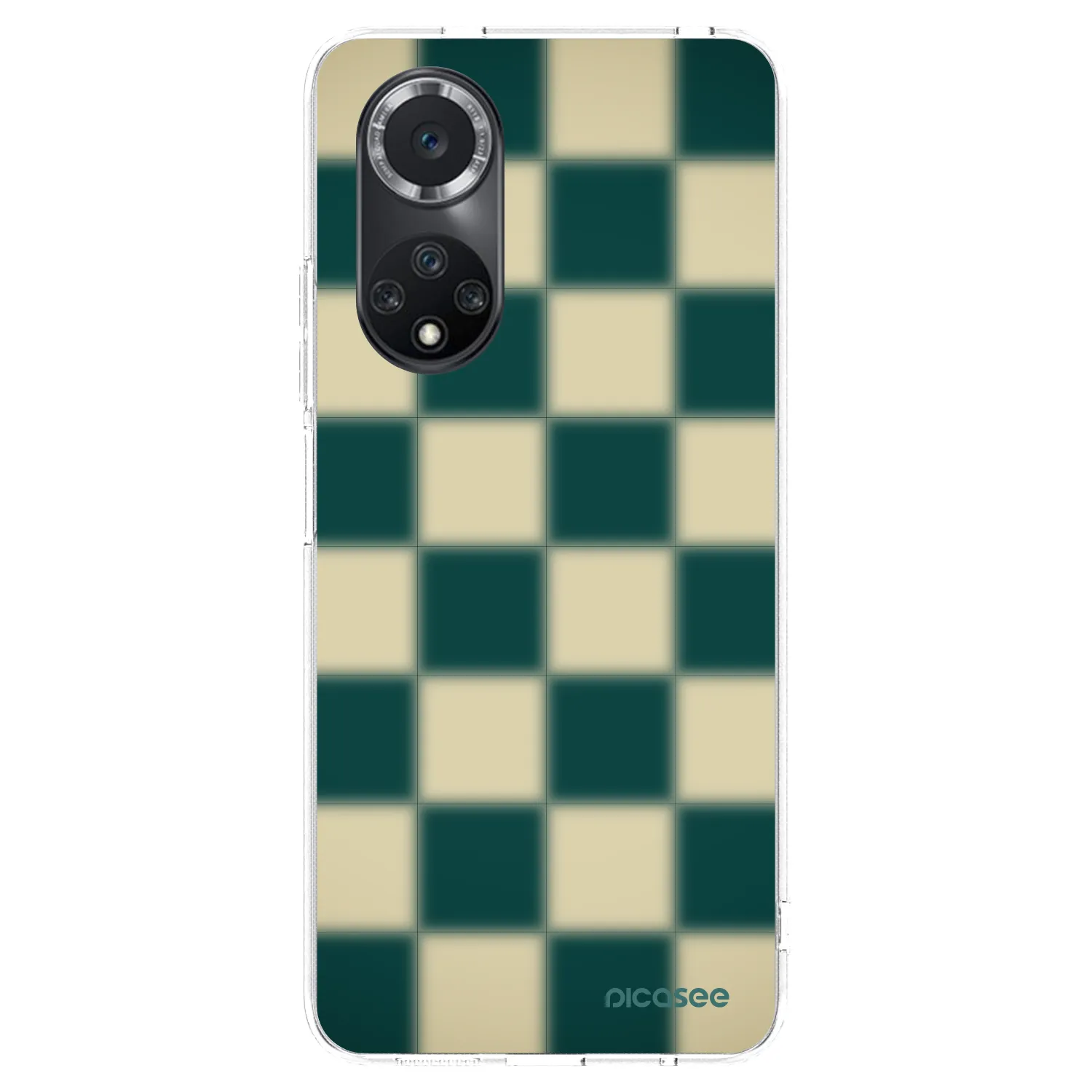 Picasee silikonska prozirna maskica za Huawei Nova 9 SE - Shadow Chess