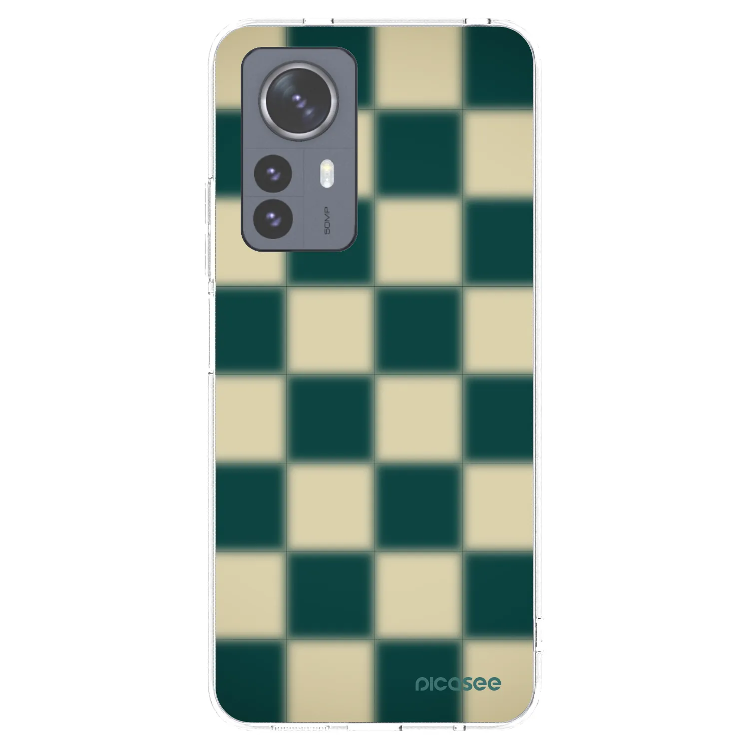 Picasee silikonska prozirna maskica za Xiaomi 12 Pro - Shadow Chess