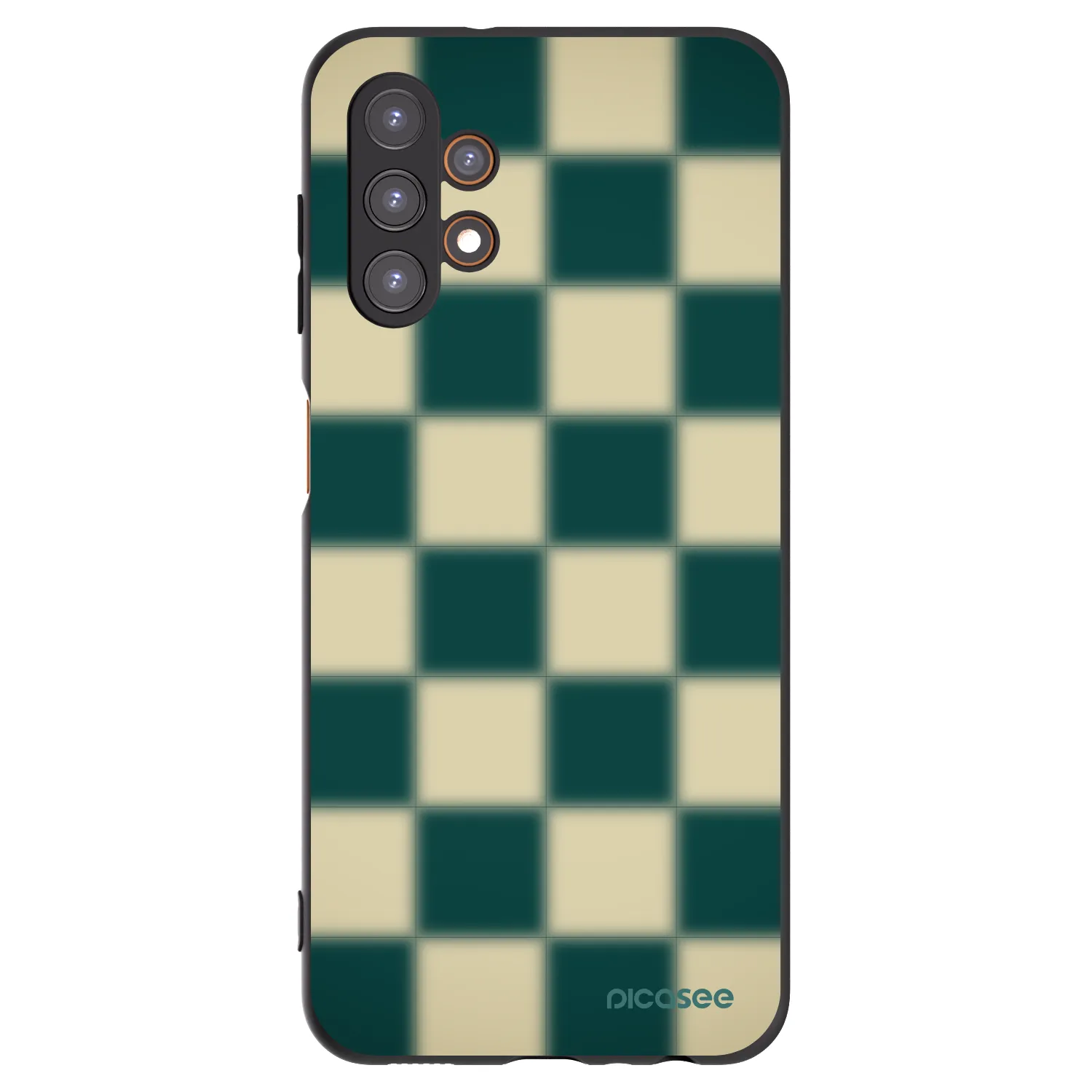 Picasee crna silikonska maskica za Samsung Galaxy A13 4G A135 - Shadow Chess
