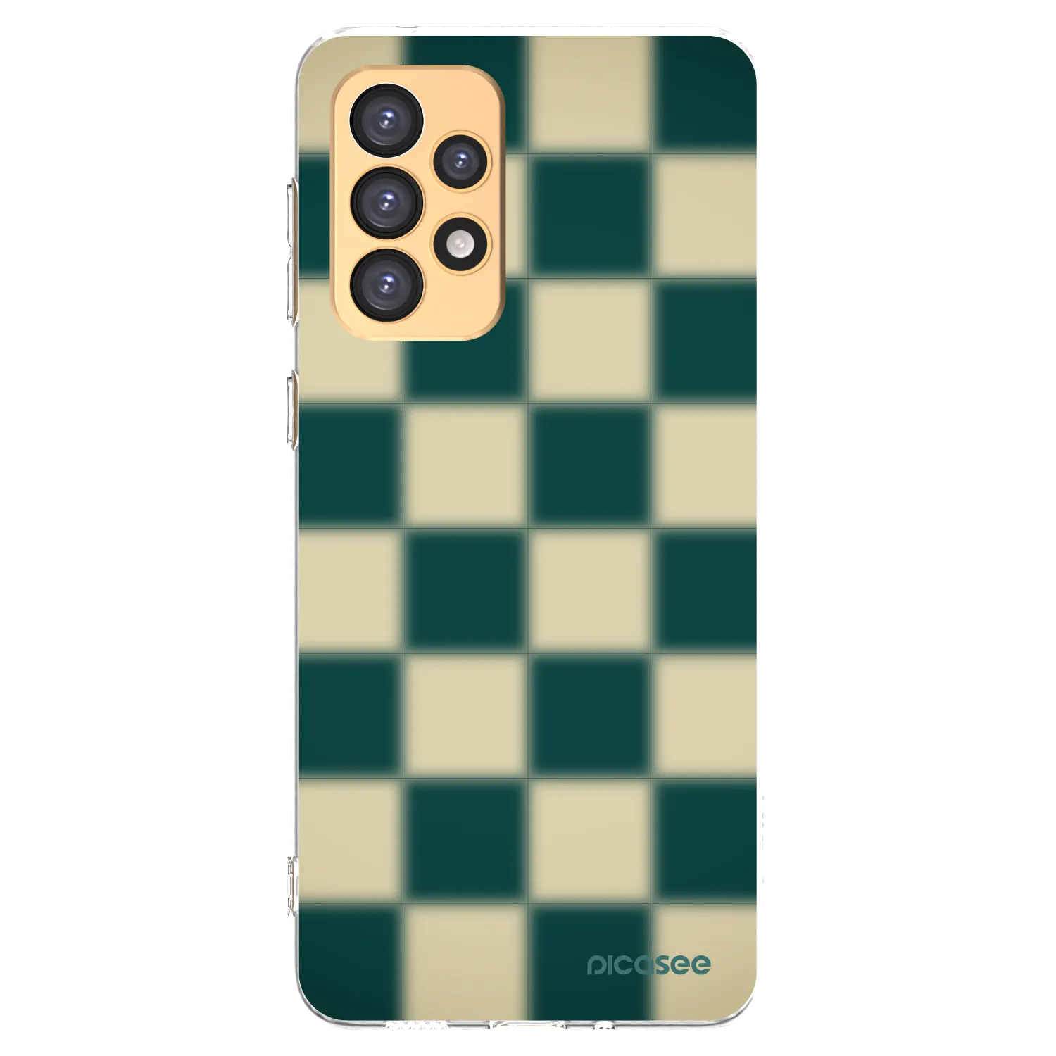 Picasee silikonska prozirna maskica za Samsung Galaxy A33 5G A336 - Shadow Chess