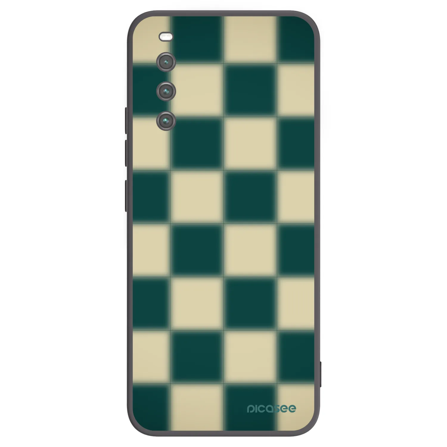 Picasee crna silikonska maskica za Sony Xperia 10 IV 5G - Shadow Chess
