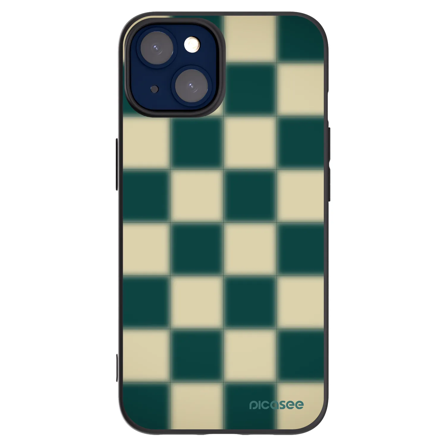 Picasee crna silikonska maskica za Apple iPhone 14 - Shadow Chess