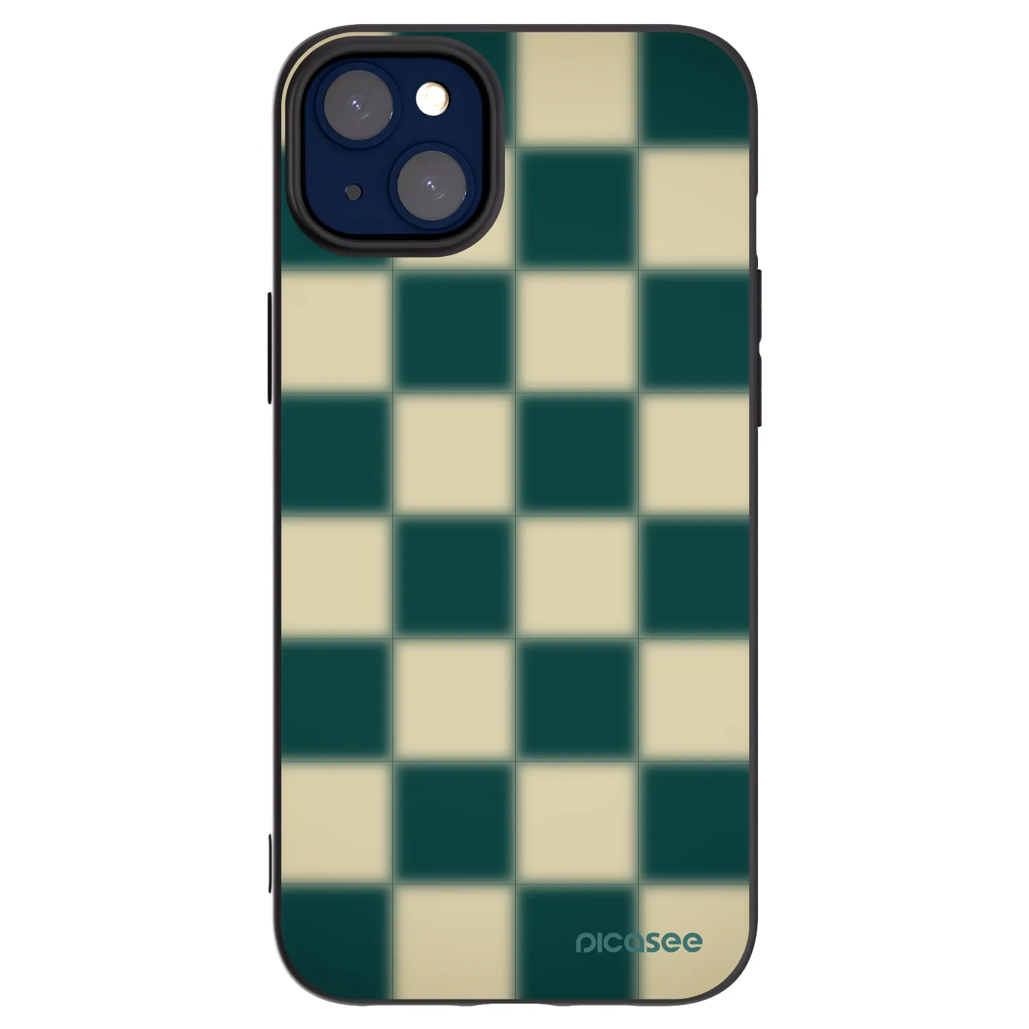 Picasee crna silikonska maskica za Apple iPhone 14 Plus - Shadow Chess