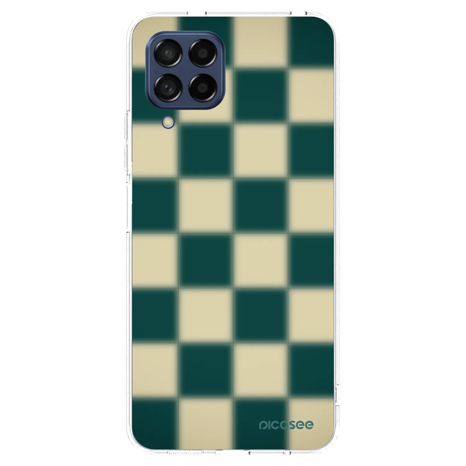 Picasee silikonska prozirna maskica za Samsung Galaxy M53 5G - Shadow Chess