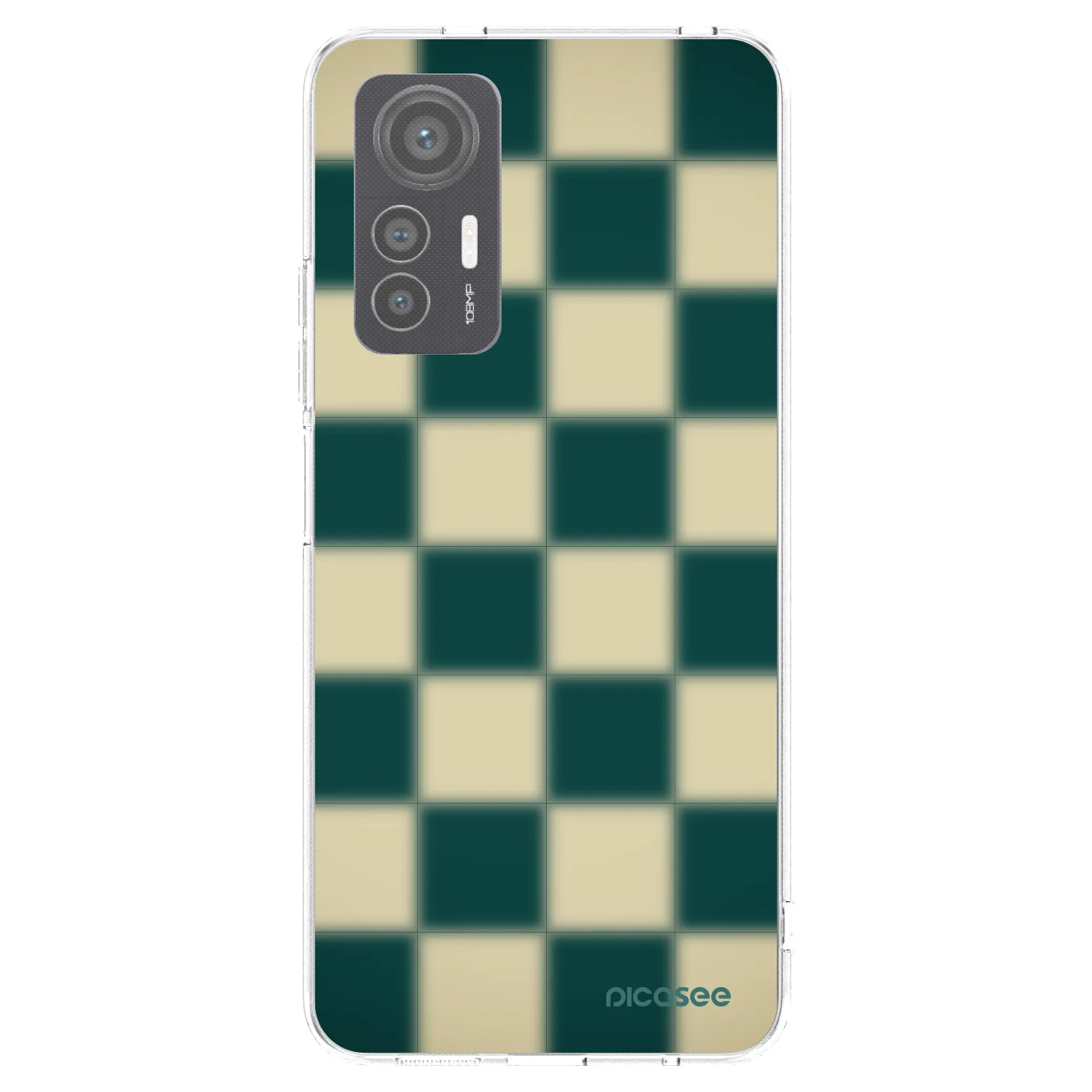 Picasee silikonska prozirna maskica za Xiaomi 12 Lite - Shadow Chess