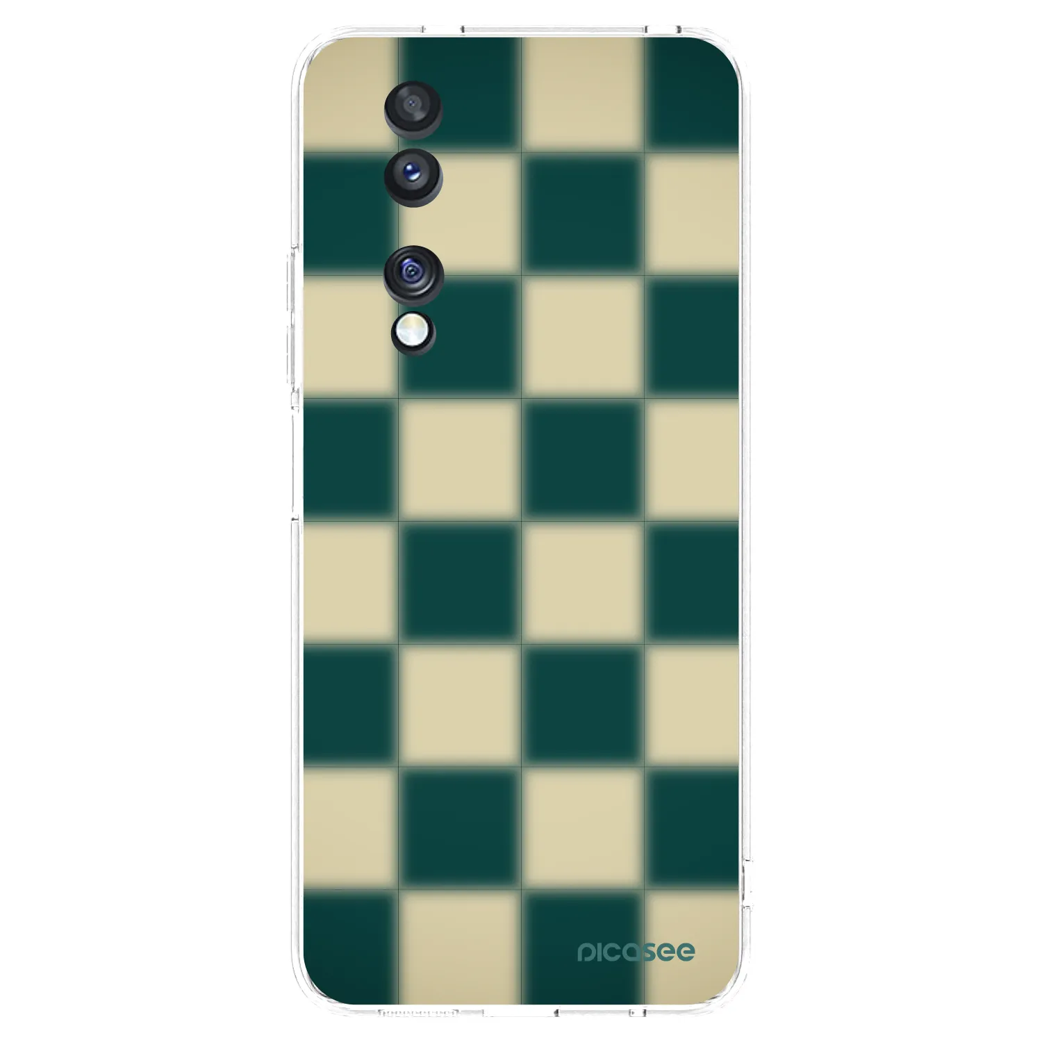 Picasee silikonska prozirna maskica za Honor 70 - Shadow Chess