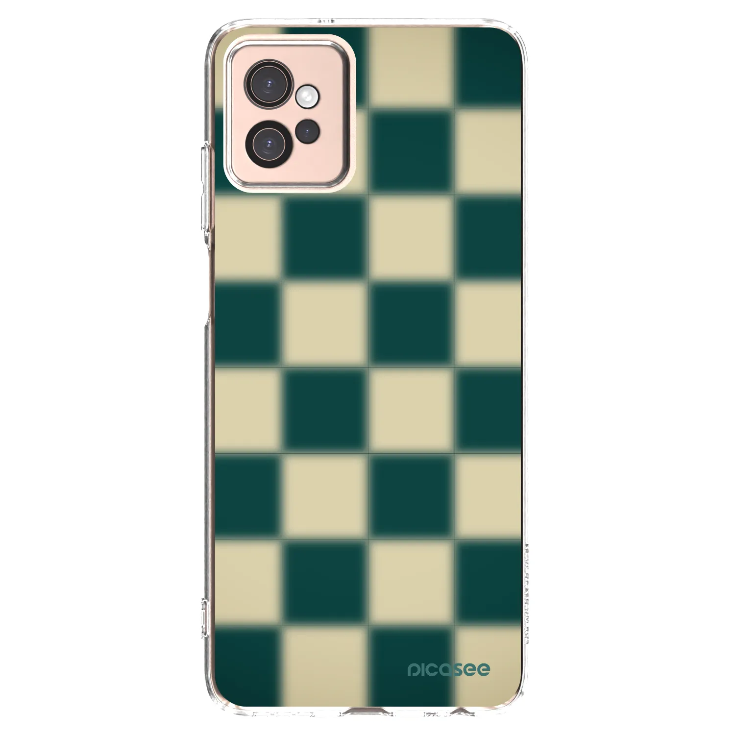 Picasee silikonska prozirna maskica za Motorola Moto G32 - Shadow Chess