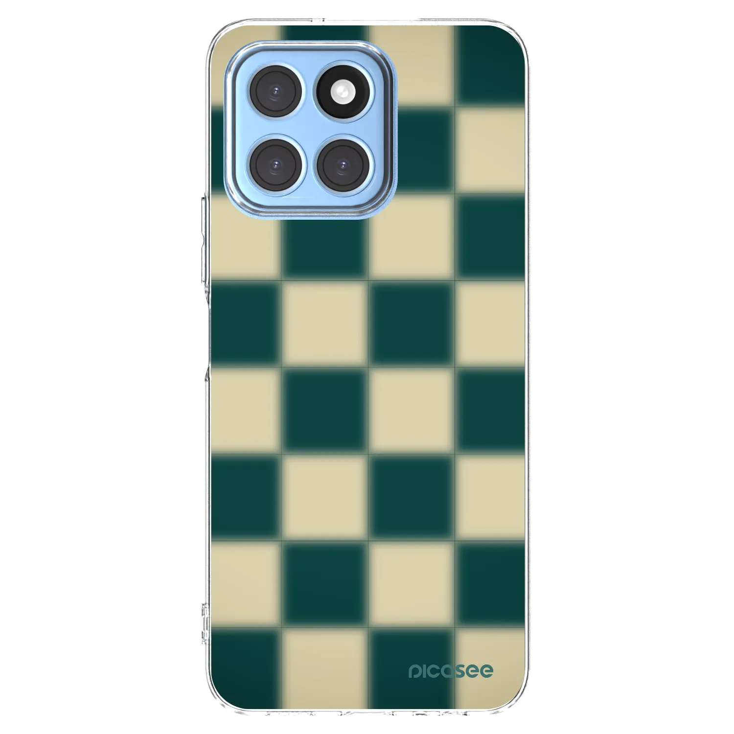Picasee silikonska prozirna maskica za Honor X6 - Shadow Chess