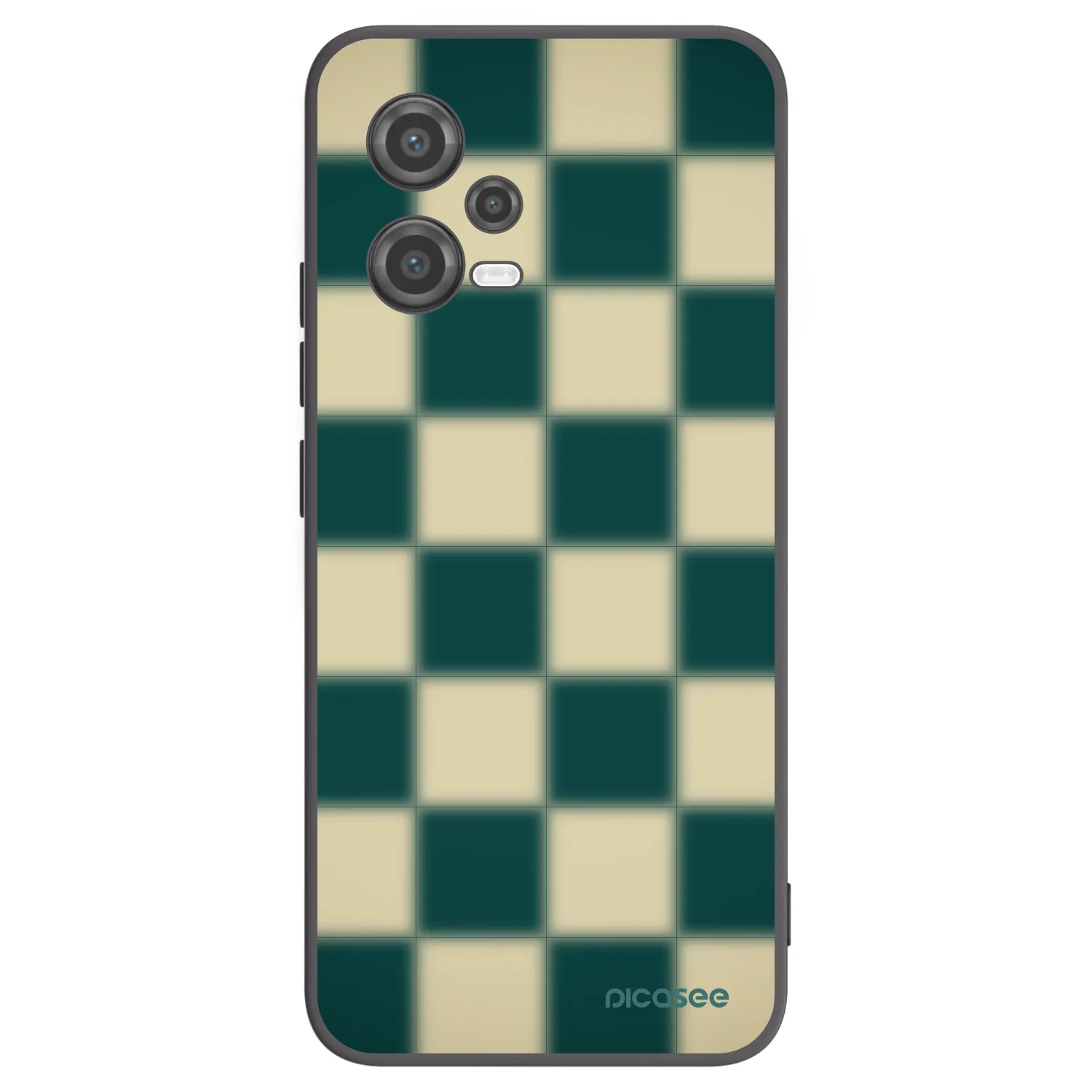 Picasee crna silikonska maskica za Xiaomi Poco X5 - Shadow Chess